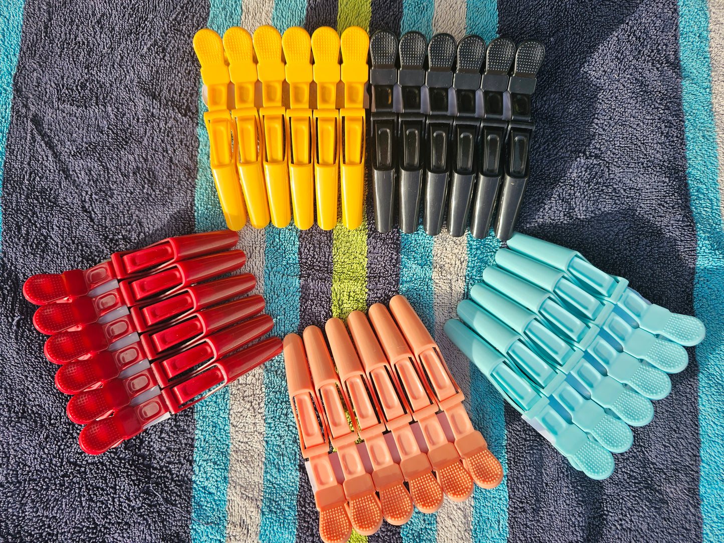 Hair Sectioning Clips (6pack)