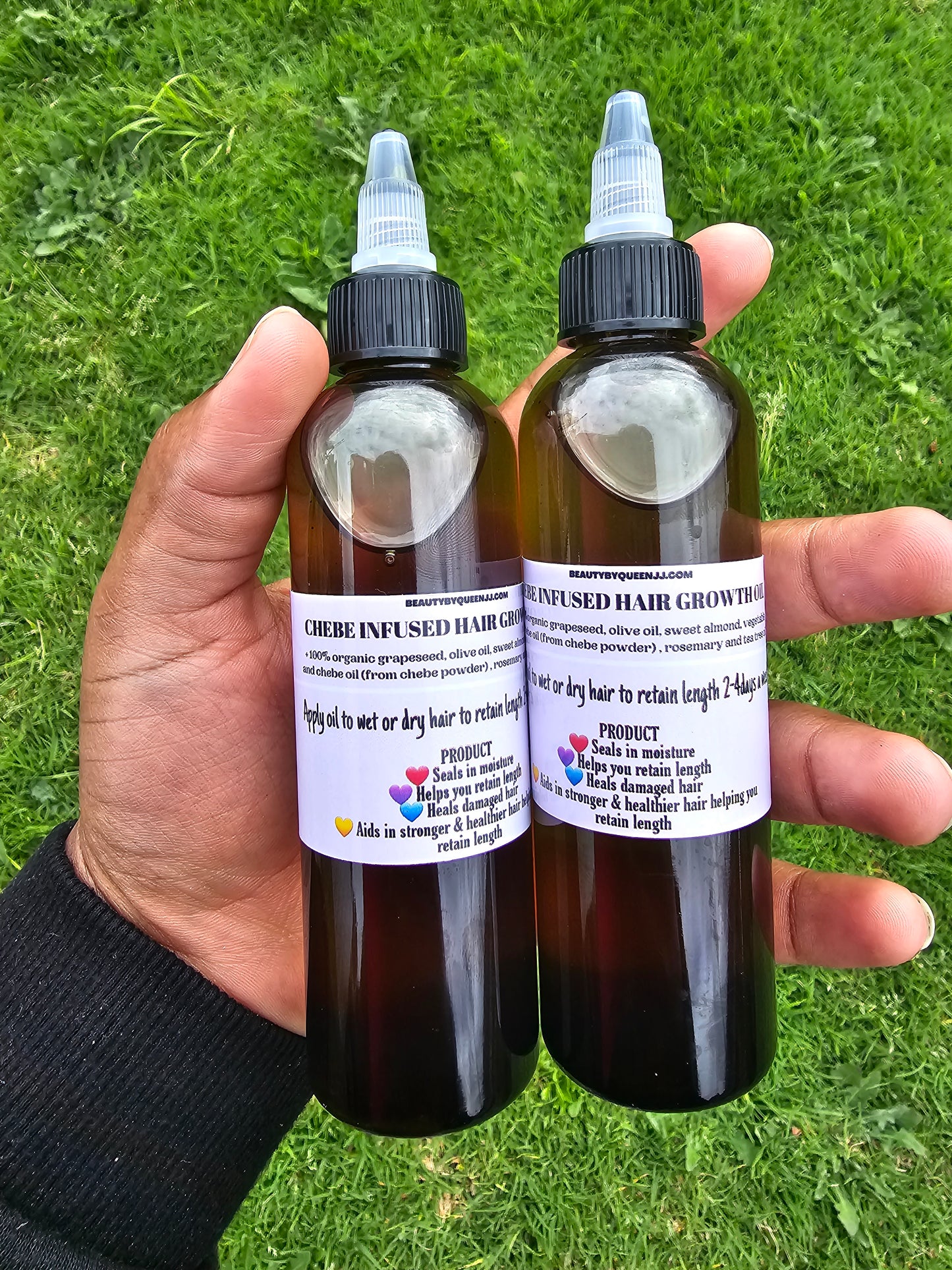 Chebe infushed hair growth oil