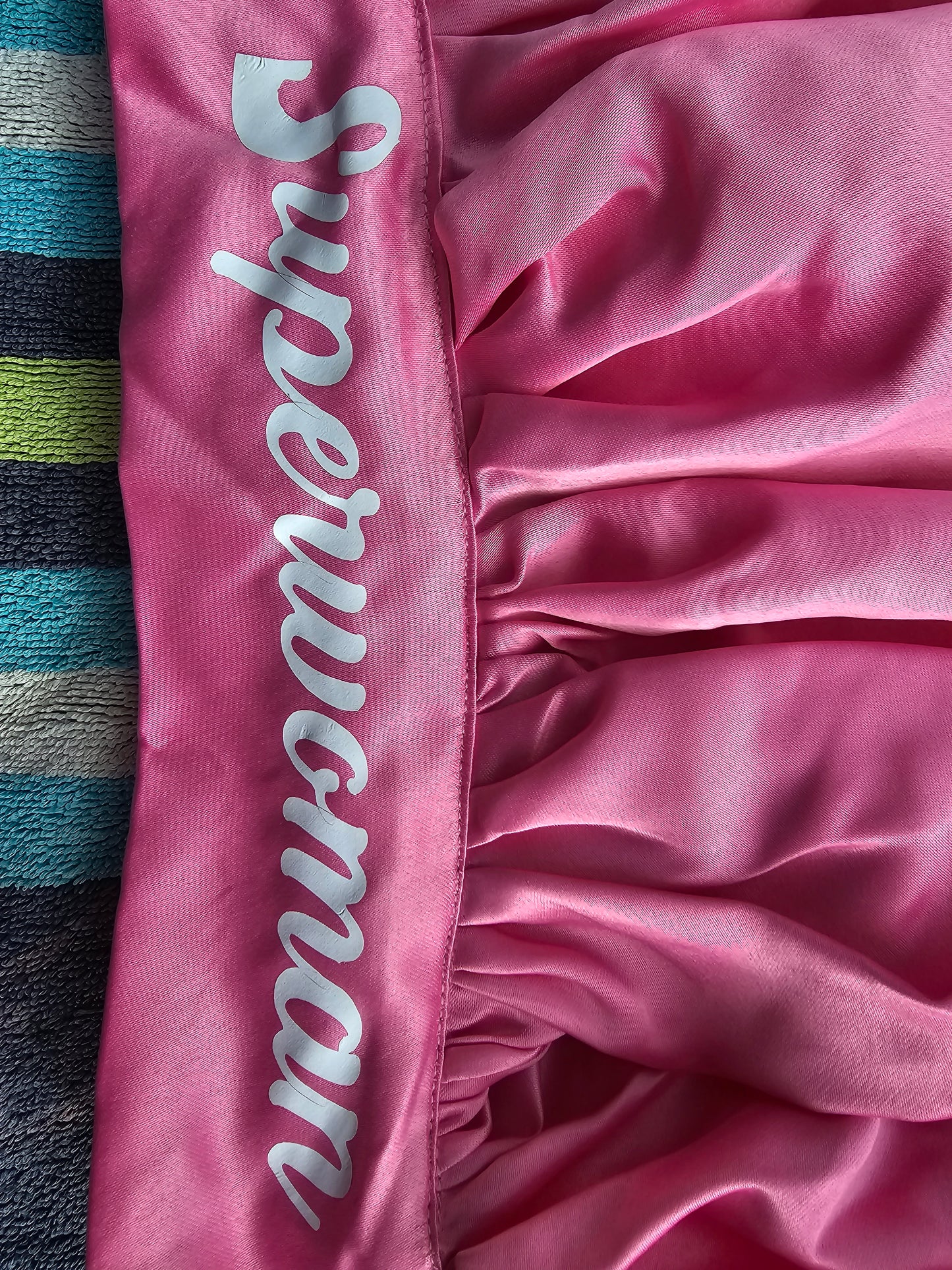 Pink wrap me bonnet