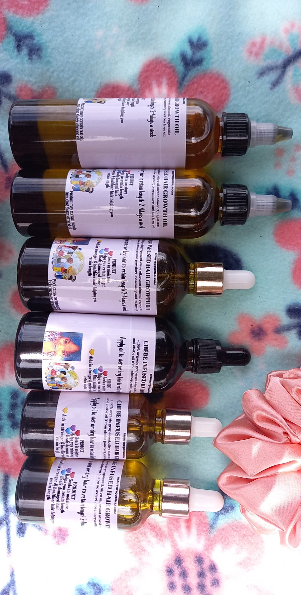 Chebe infushed hair growth oil